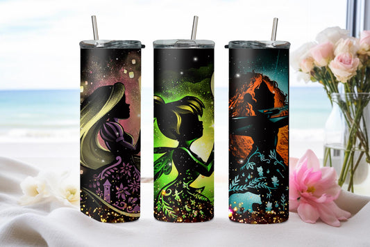 Neon Princess-9423 - tumbler