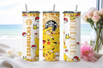 Pikachu Starbucks-8607 - tumbler