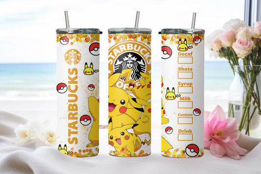 Pikachu Starbucks-8607 - tumbler