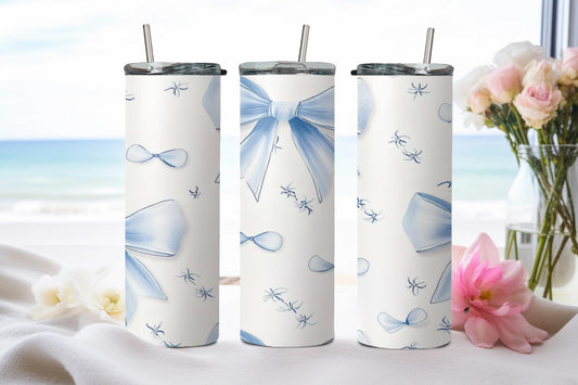Blue Ribbon - tumbler