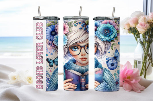 Book Lover - tumbler
