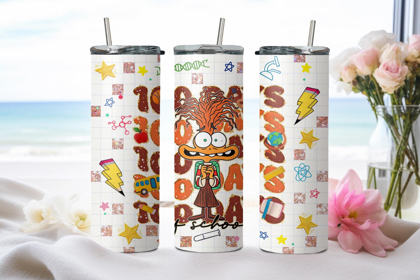 100 Days of School-8761 - tumbler