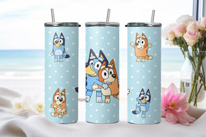 Blue Dog-8655 - tumbler