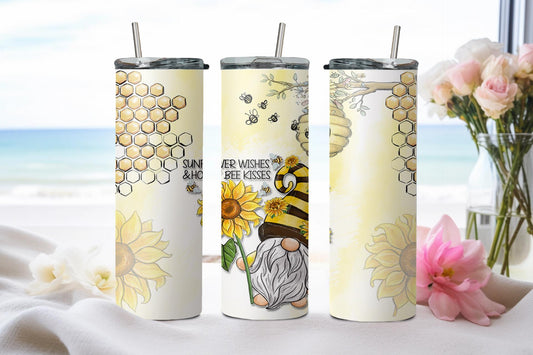 Sunflower Wishes and Honey Kisses - tumbler
