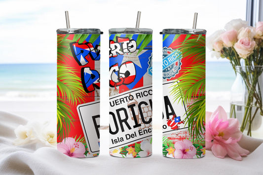 Puerto Rico - tumbler