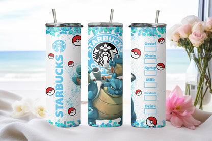 Blastoise Starbucks-8604 - tumbler