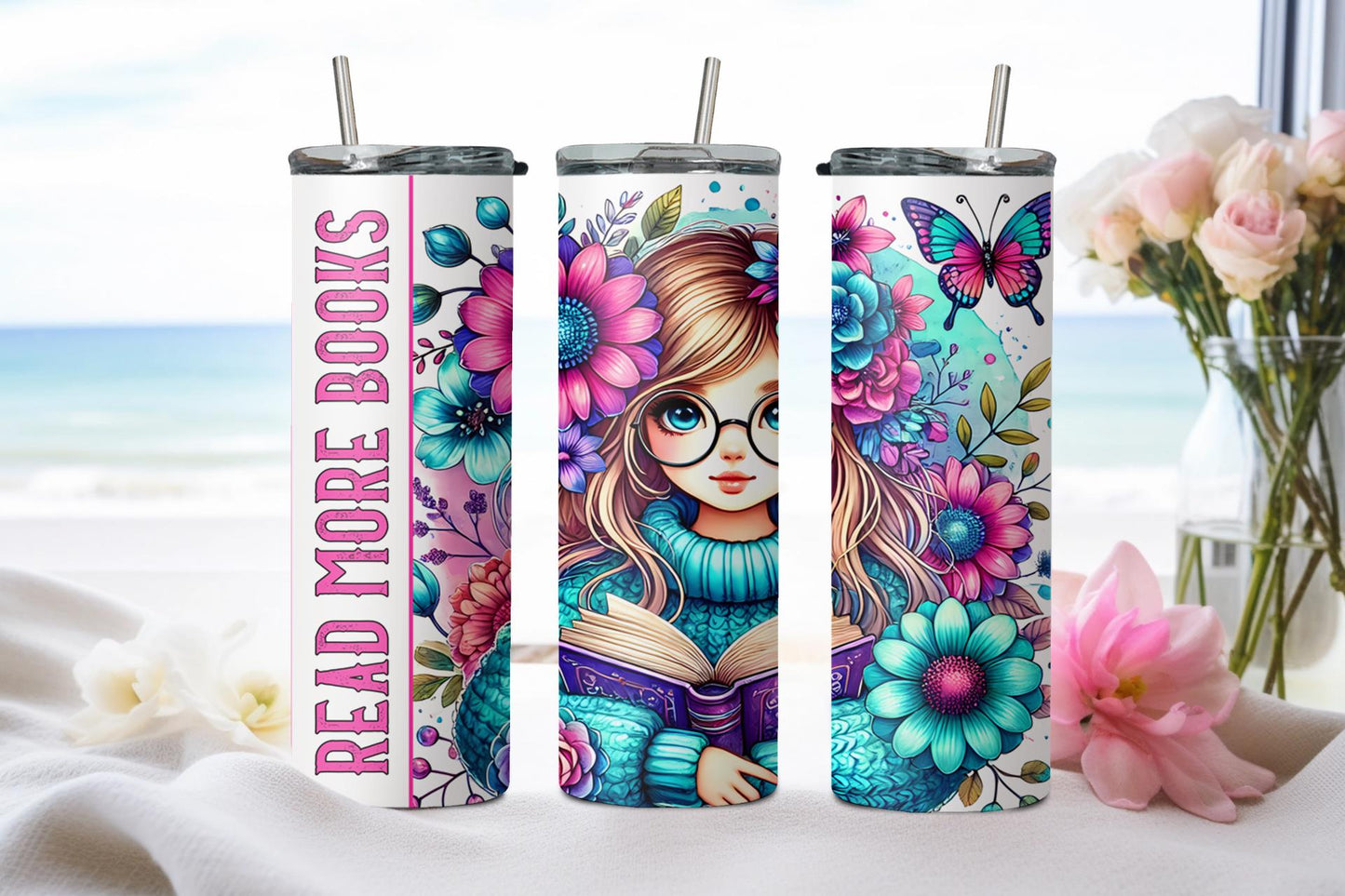 Book Lover - tumbler