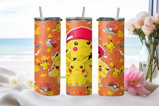 Yellow Electric Rodent-7977 - tumbler