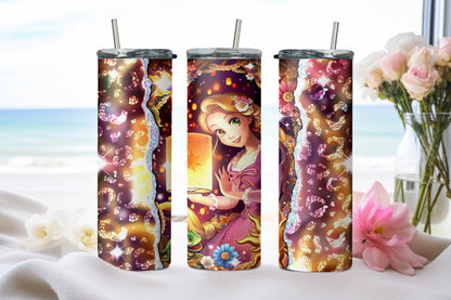 Long Hair Princess-11120 - tumbler