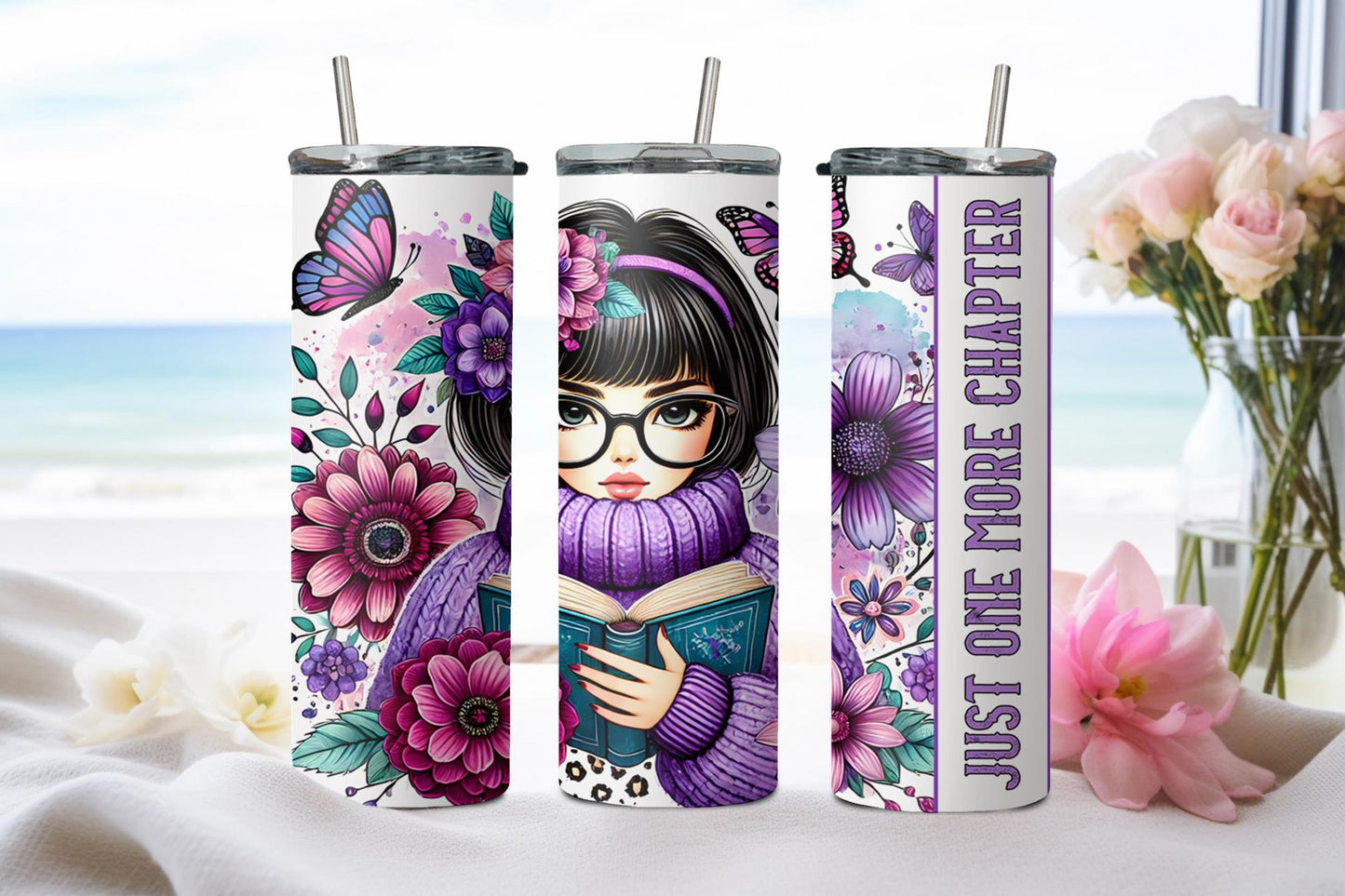 Book Lover-8140 - tumbler