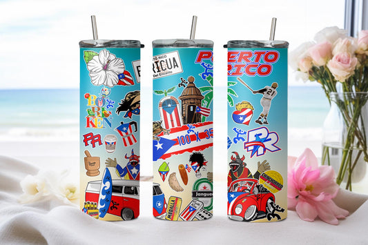 Puerto Rico - tumbler