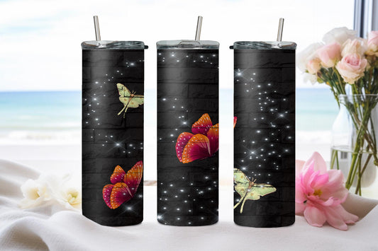 Butterflies - tumbler