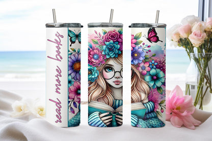 Book Lover-8145 - tumbler