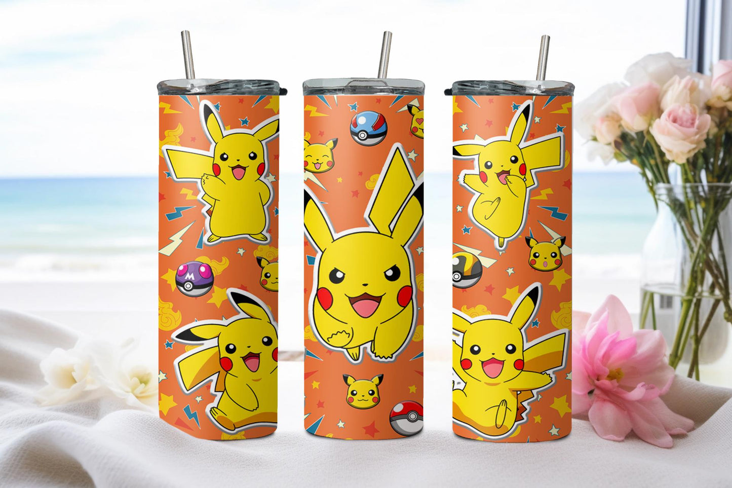 Yellow Electric Rodent-7967 - tumbler