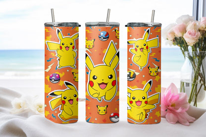 Yellow Electric Rodent-7967 - tumbler
