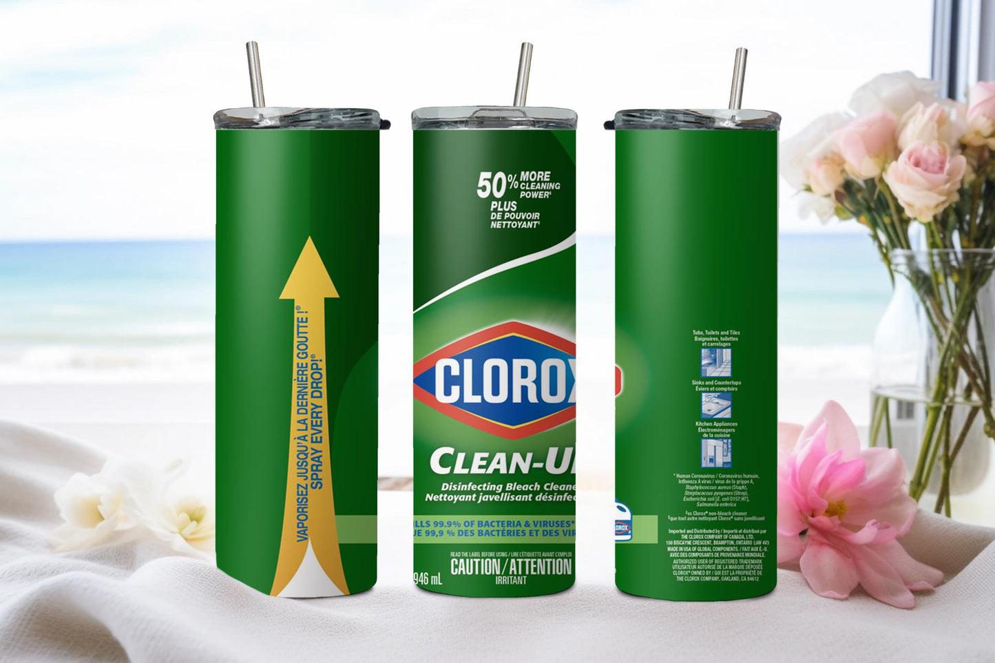 Clorox Cleanup - tumbler