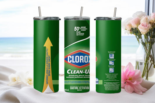 Clorox Cleanup - tumbler