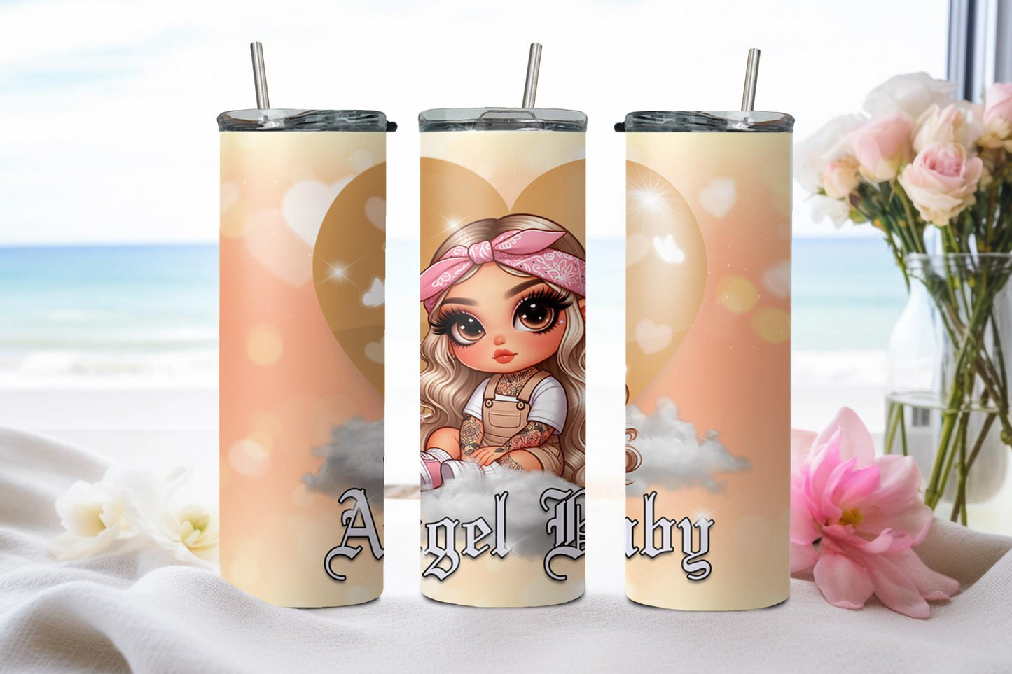 Angel Baby-8524 - tumbler