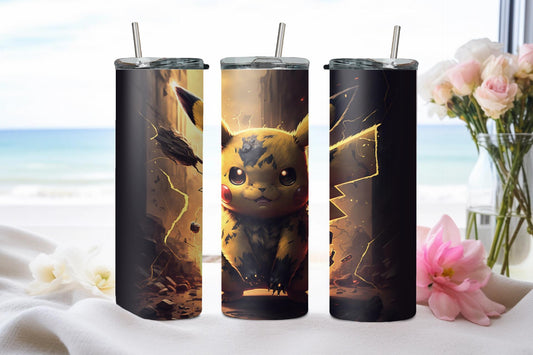 Yellow Electric Rodent-7975 - tumbler