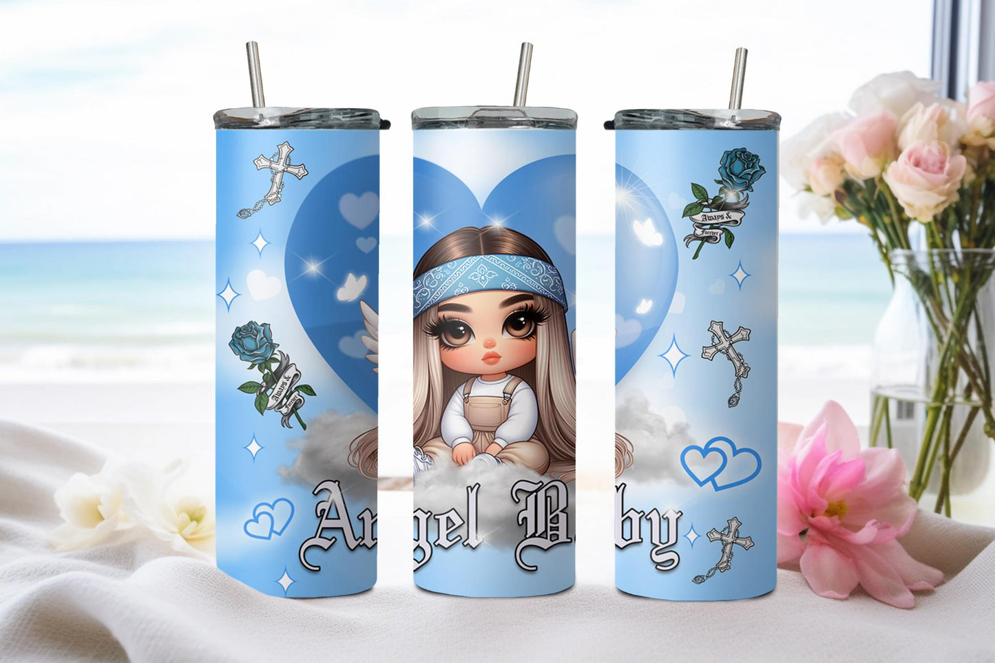 Angel Baby-8526 - tumbler