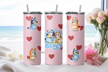 Blue Dog-8640 - tumbler
