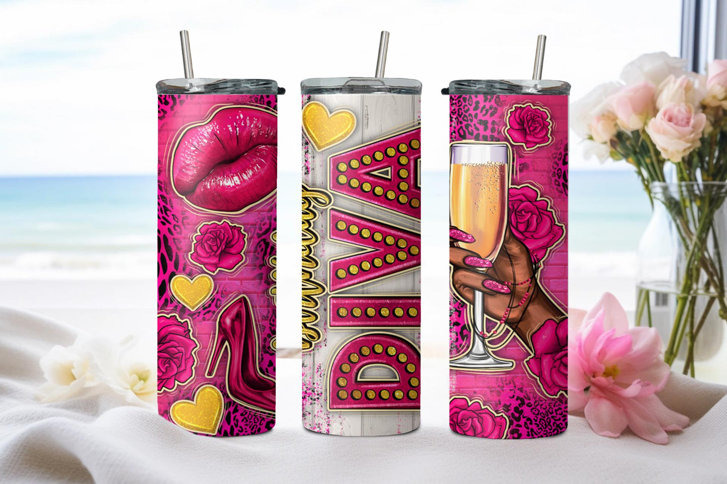 Birthday Diva-8620 - tumbler