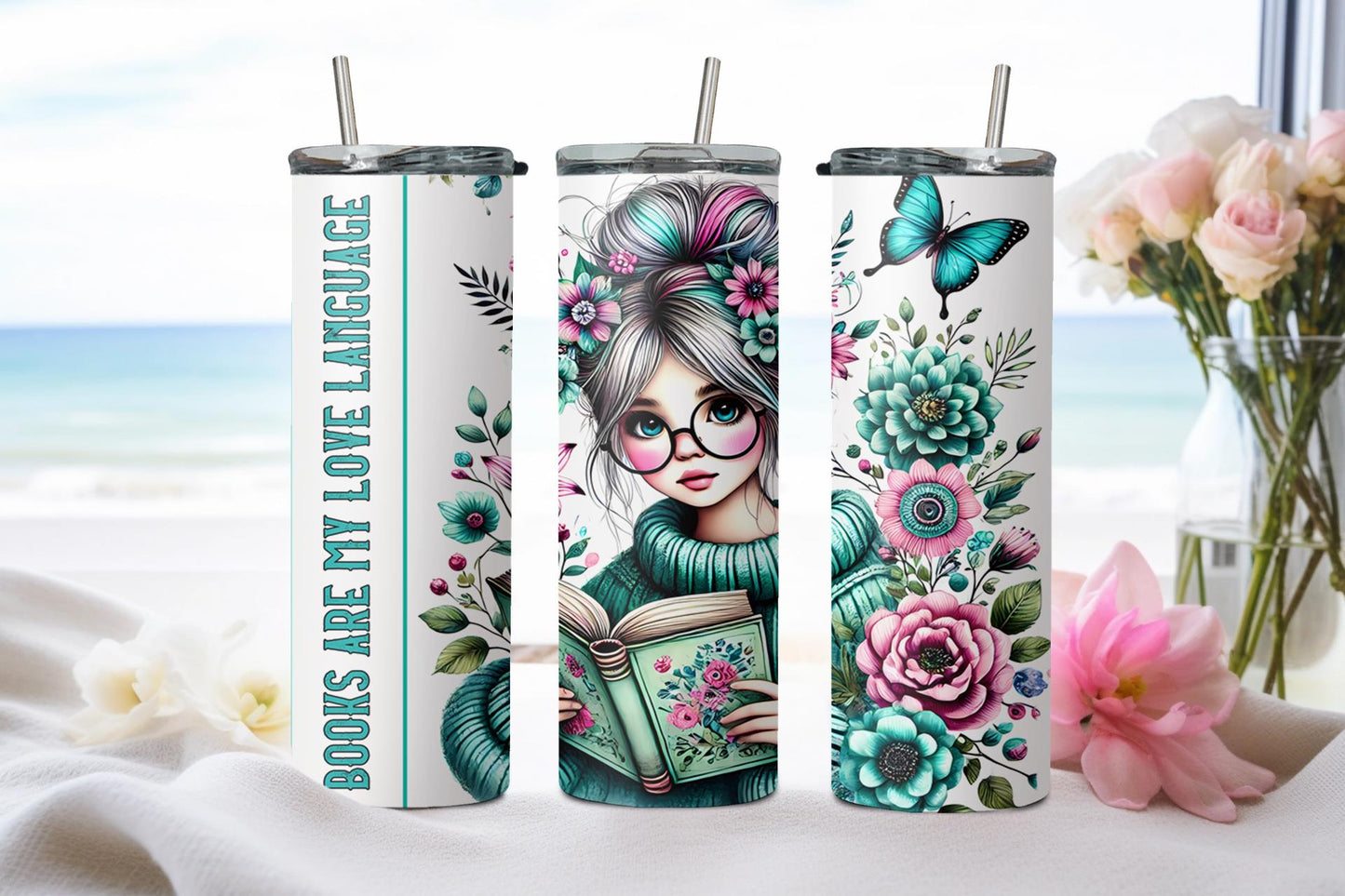 Book Lover-8151 - tumbler