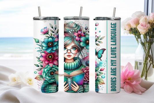 Book Lover - tumbler