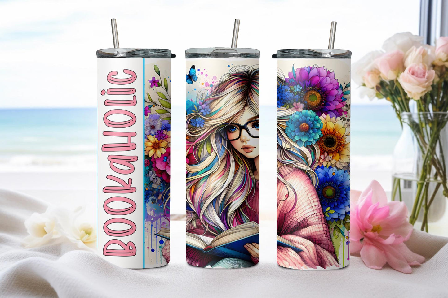 Book Lover-8144 - tumbler