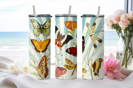 Butterflies - tumbler