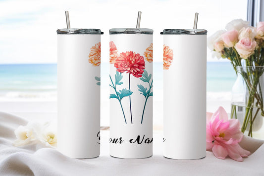 Personalized Birthday November Chrys - tumbler