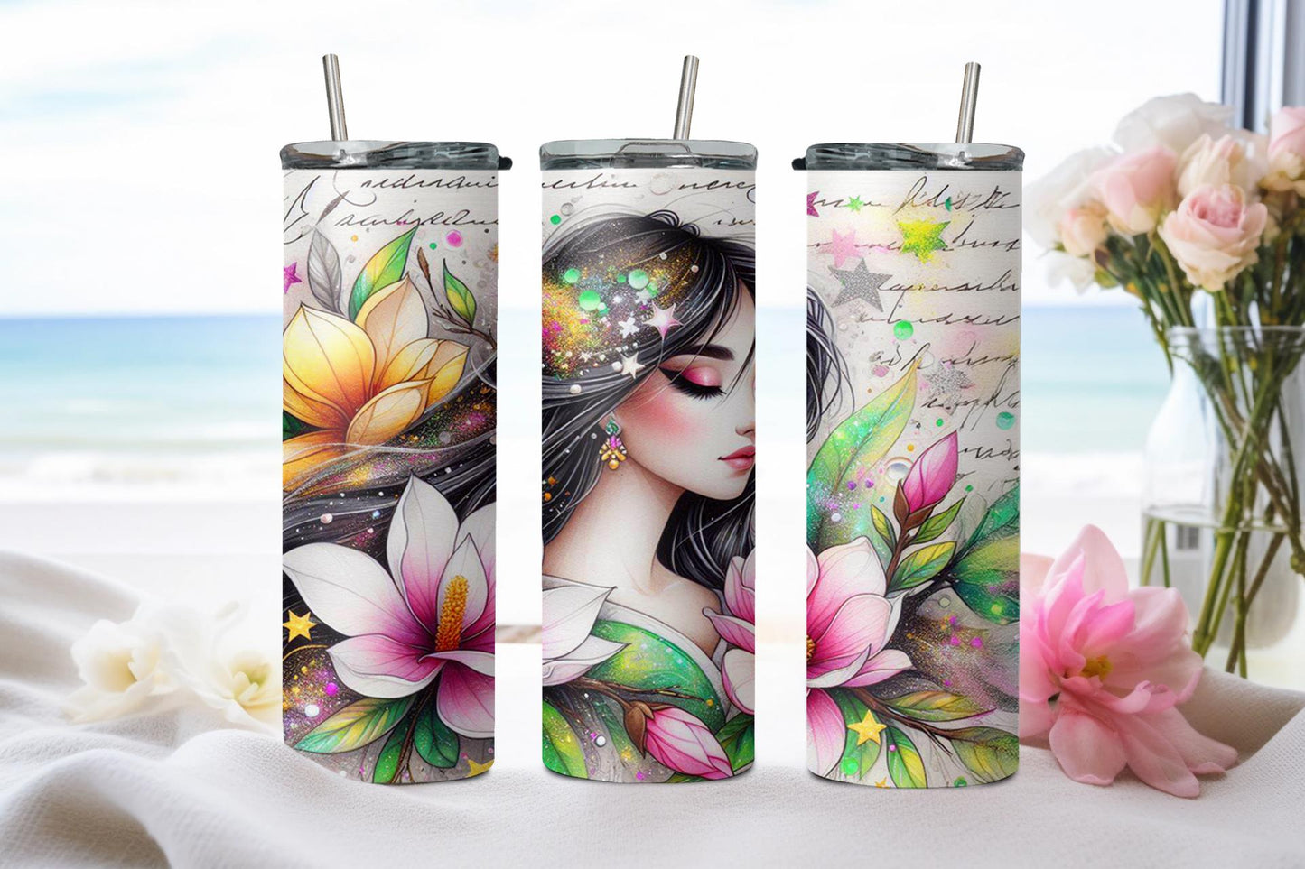 Princess Mulan-9393 - tumbler