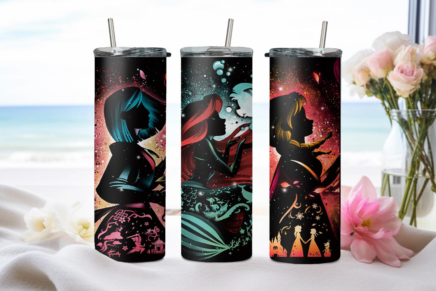 Neon Princess-9419 - tumbler