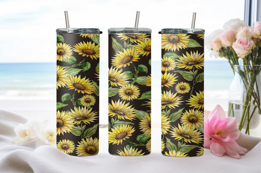 Sunflowers - tumbler