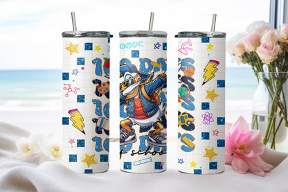 100 Days of School-8769 - tumbler