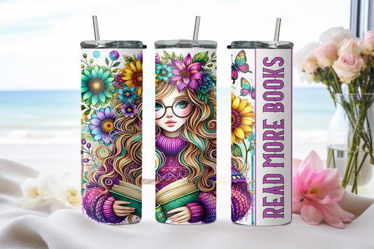 Book Lover - tumbler