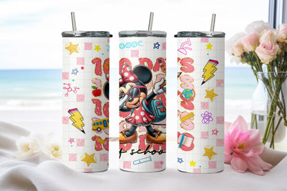 100 Days of School-8781 - tumbler