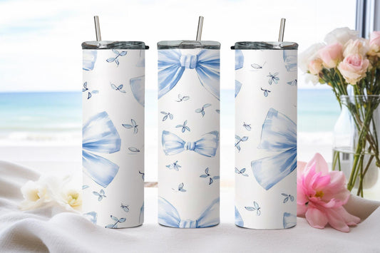 Blue Ribbon - tumbler