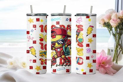 100 Days of School-8775 - tumbler