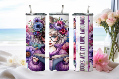 Book Lover-8158 - tumbler