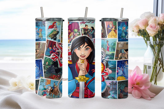 Princess Mulan-9399 - tumbler