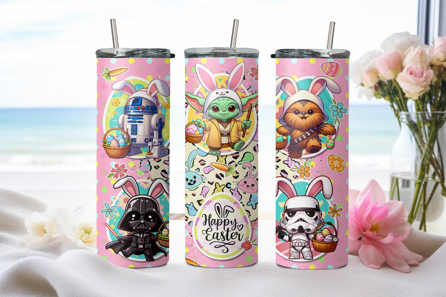 Easter in The Galaxy-9070 - tumbler