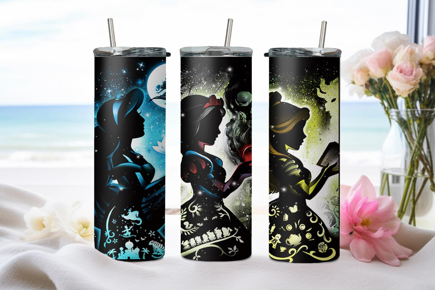 Neon Princess-9417 - tumbler