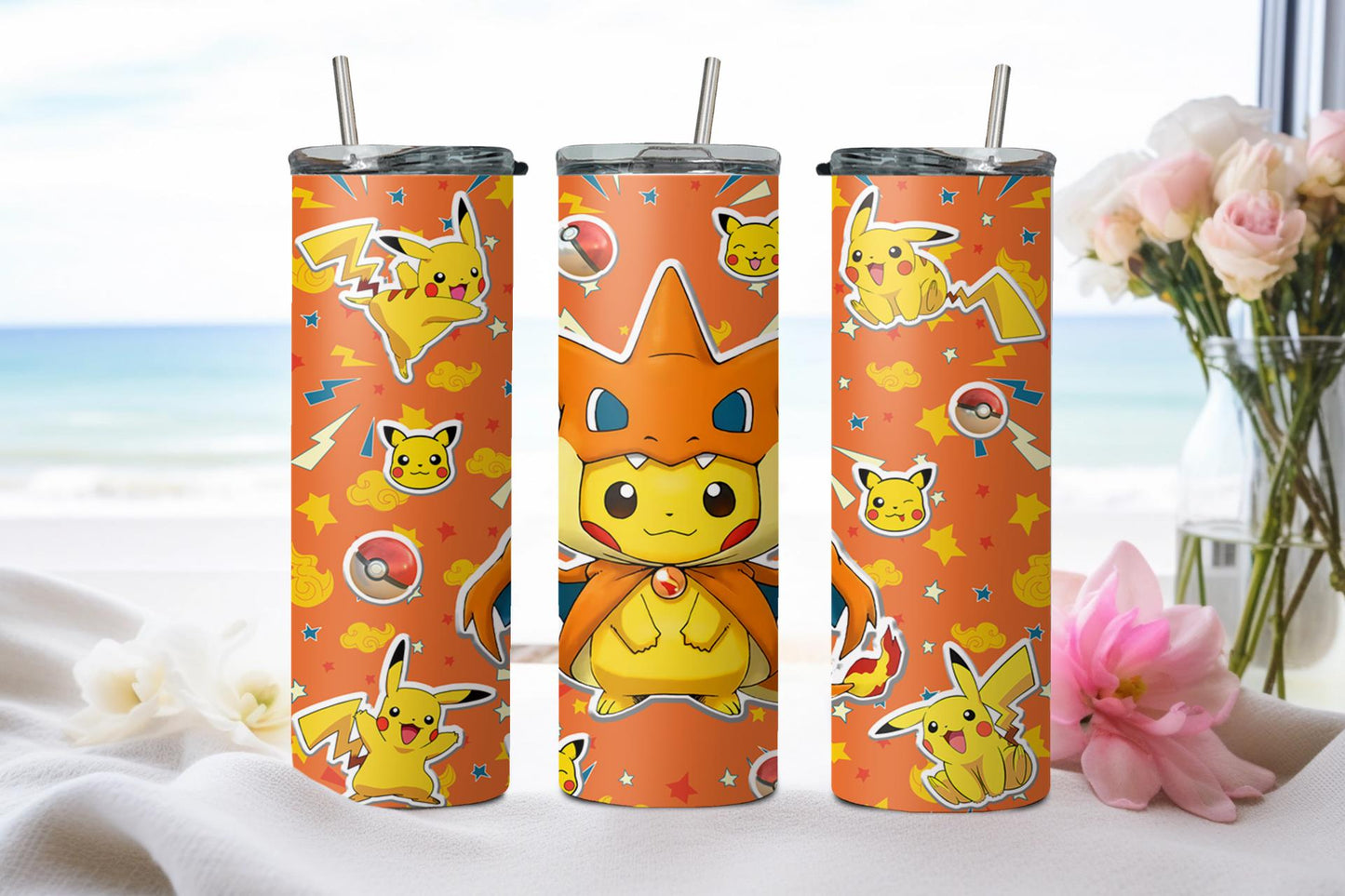 Yellow Electric Rodent-7966 - tumbler