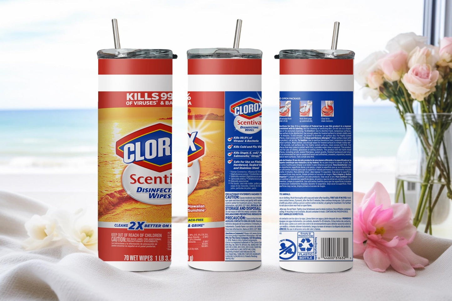 Clorox Hawaiian-8166 - tumbler