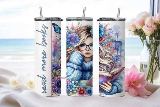 Book Lover - tumbler