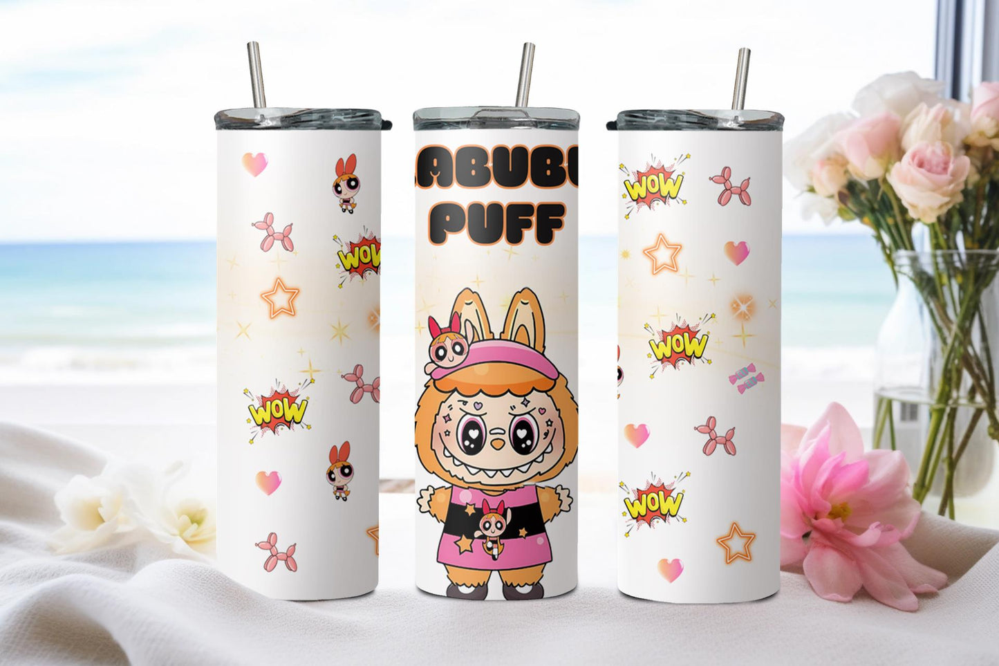 Labubu Puff - tumbler