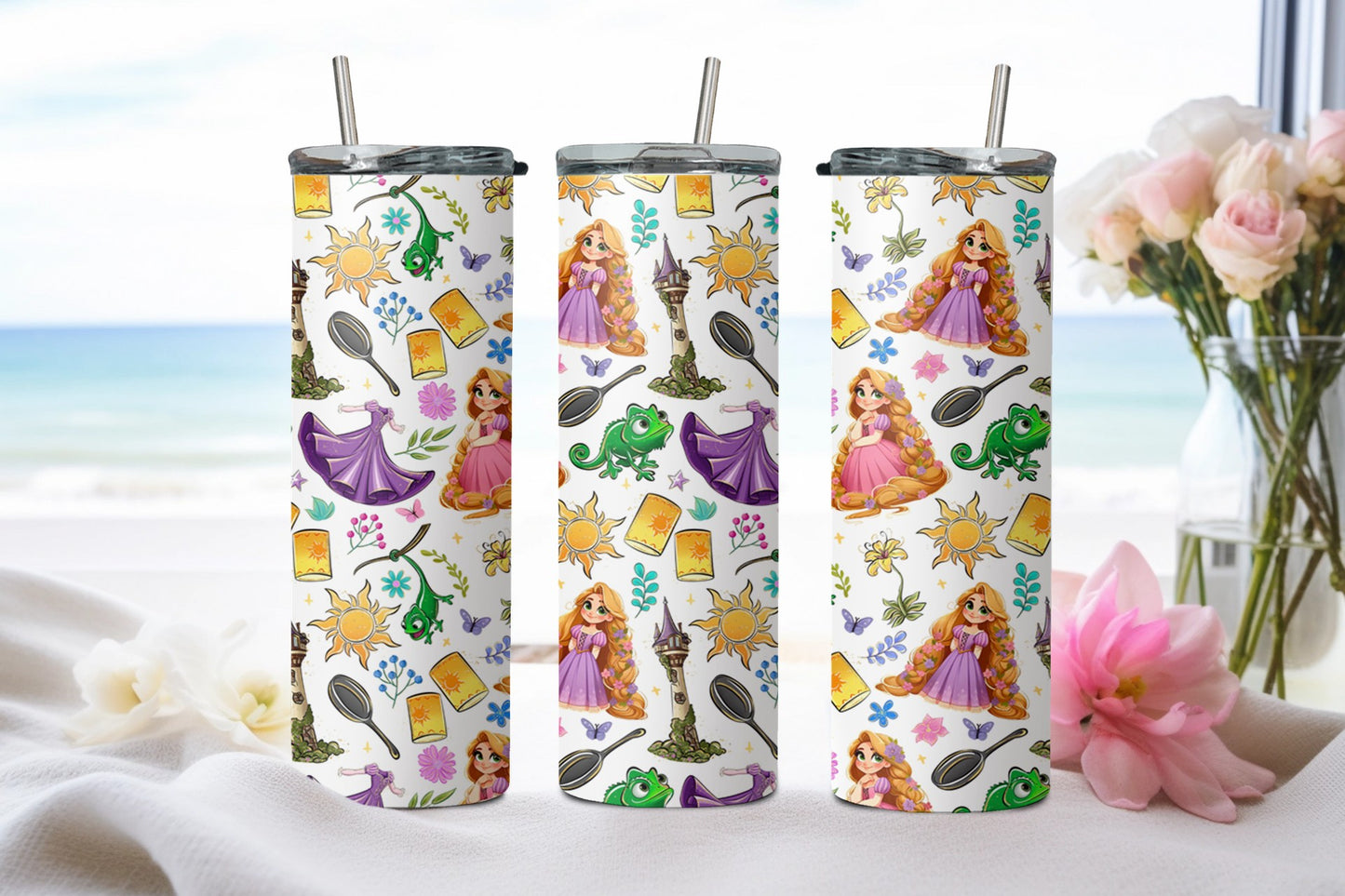 Long Hair Princess-11115 - tumbler