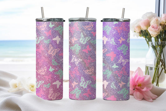 Butterflies - tumbler