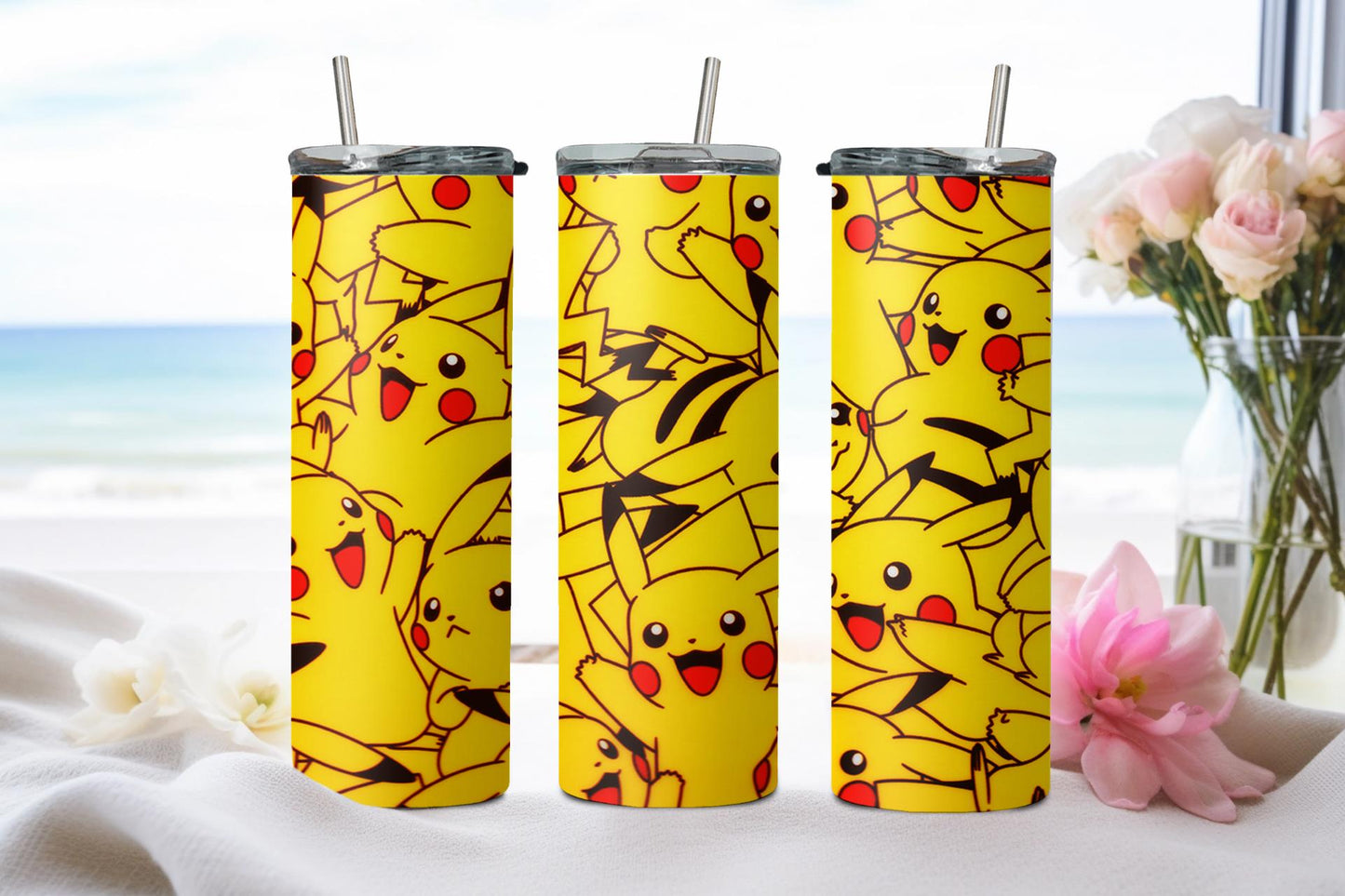 Yellow Electric Rodent-7971 - tumbler